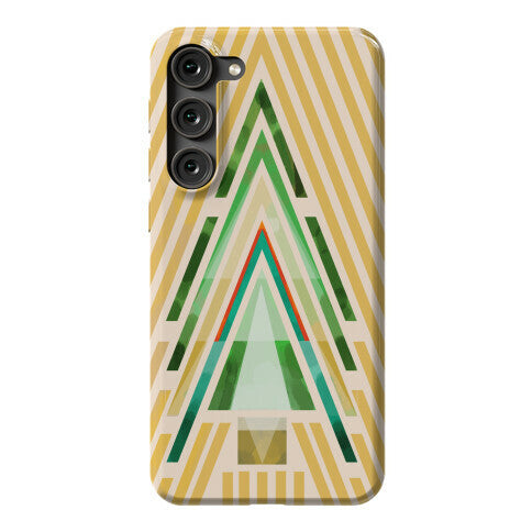 Geometric Summer Tree Phone Case
